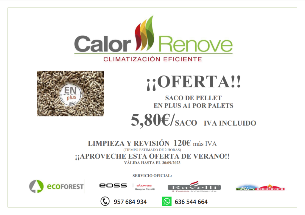 calor renove - oferta