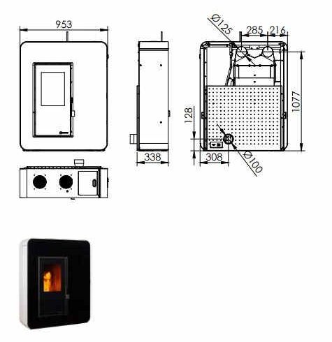 Comprar Estufa de Pellet Puente Genil - Calor Renove